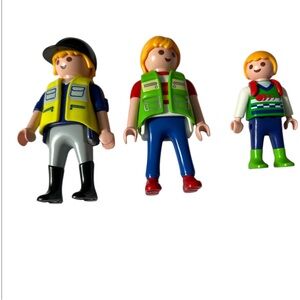 lot of 3 Playmobil Figures